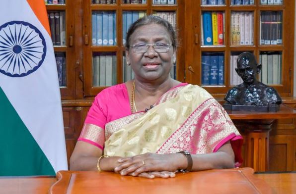 'राष्ट्र के नाम संबोधन में राष्ट्रपति मुर्मू ने 'एक राष्ट्र एक चुनाव' की वकालत की | '